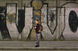 Student in the Street
