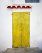 Vila D'eivissa, Ibiza, Balearic Islands, Spain; Doorway In Spain