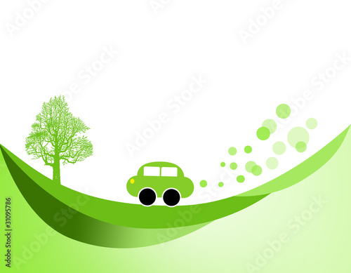Illustration: エコカー エコカー