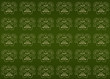 edle damast mustertapete textur grün gold