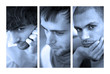 homme, portrait, garçon, adulte, modèle, mâle, jeune, mode