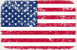 vector grunge styled flag of usa