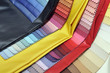 Textil Stoffmuster bunt