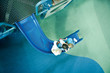 Children on playground equipment