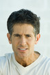Man snarling at camera, portrait