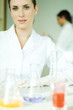 Female scientist, looking at camera, portrait