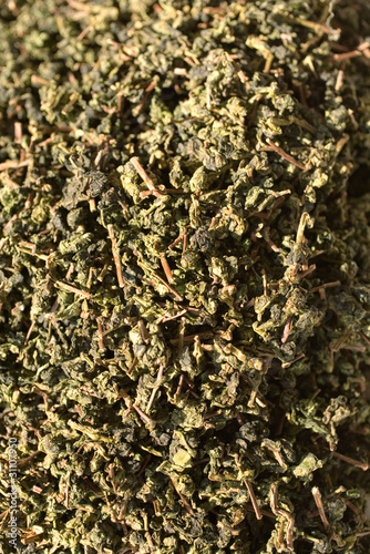Photo: Green tea, full frame Green tea, full frame