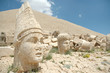 Monumental god heads on mount Nemrut, Turkey Monumental god heads on mount Nemrut, Turkey