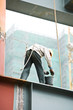 Construction worker working at construction site