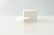 Note block with single sheet coming out