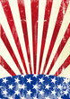 Dirty american flag