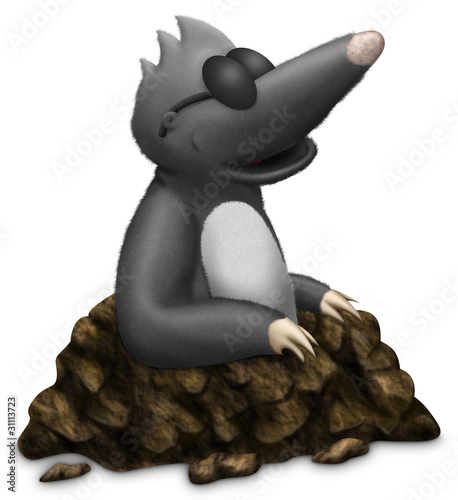Illustration: Maulwurf Maulwurf