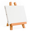 easel for artist. tripod for painting.