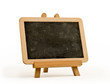 easel for artist. tripod with blackboard.
