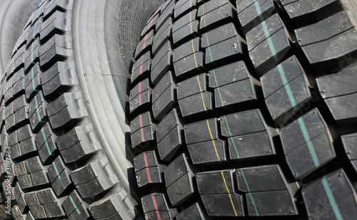 Photo: Tire tread Tire tread