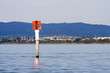 Red Port Hand Marker Pole Red Port Hand Marker Pole