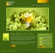 green website design template