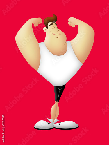 Illustration: Mister Muscles Mister Muscles