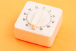 timer set on colorful background