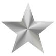 silver star in line