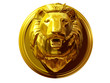 Lion trophy
