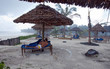zanzibar pioggia spiaggia