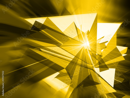 Illustration: yellow digital abstract yellow digital abstract