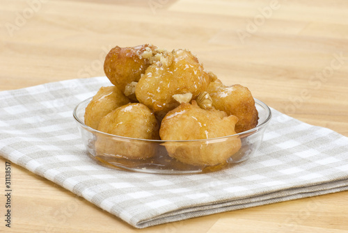 Foto: loukoumades(yeast fried balls) loukoumades(yeast fried balls)