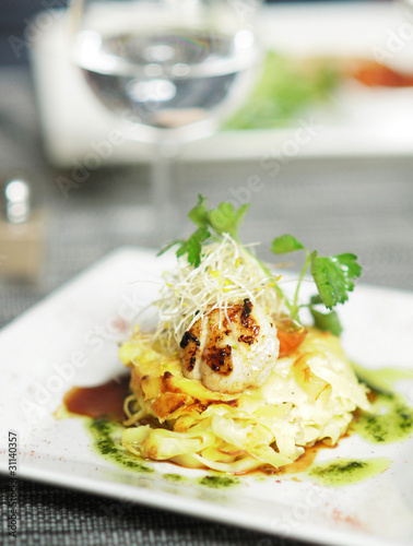 Photo: tagliatelle de saint jacques1 tagliatelle de saint jacques1