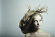 Beautiful woman with magnificent hair Beautiful woman with magnificent hair
