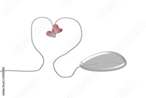Illustration: Partnervermittlung Online Freisteller Partnervermittlung Online Freisteller