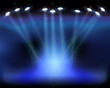 Scene lighting. Vector illustration. Scene lighting. Vector illustration.