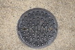 Kanaldeckel von Kuala Lumpur