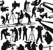 cameramen and camcorders