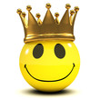 3d Royal smiley