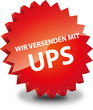 Button Rund Wir versenden mit UPS Button Rund Wir versenden mit UPS