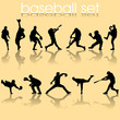 Baseball players set Baseball players set