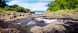 Embouchure de la rivière Langevin - Ile de La réunion Embouchure de la rivière Langevin - Ile de La réunion