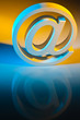 E-Mail Zeichen. Online Kommunikation.