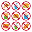 Anti-fast food signs