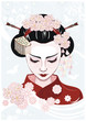 Beautiful  japanese woman