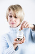 Mature Woman Saving For Retirement