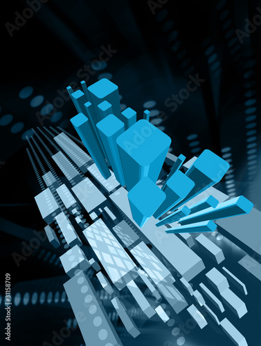Illustration: virtual space virtual space