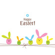 Easter card with copy space