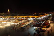 The Djemma el fna square in Marrakesh The Djemma el fna square in Marrakesh
