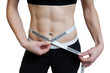Photo: Ventre plat de femme avec abdominaux et piercing Ventre plat de femme avec abdominaux et piercing