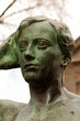 Portrait einer nachdenkende Statue Portrait einer nachdenkende Statue