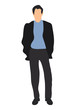 Vector: Free man Free man