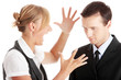 Work Colleagues arguing Work Colleagues arguing