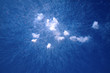 flash and smoke in the blue sky